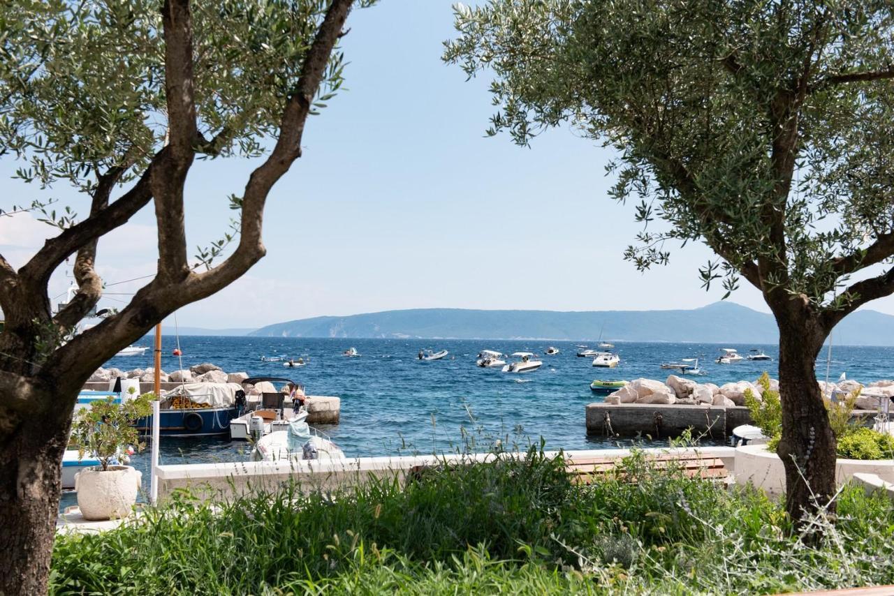 Beachfront Apartment Rosa Del Mar Jardin Mošćenička Draga Extérieur photo